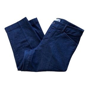 St. John's Bay Capris size 6 Mid Rise Dark Wash